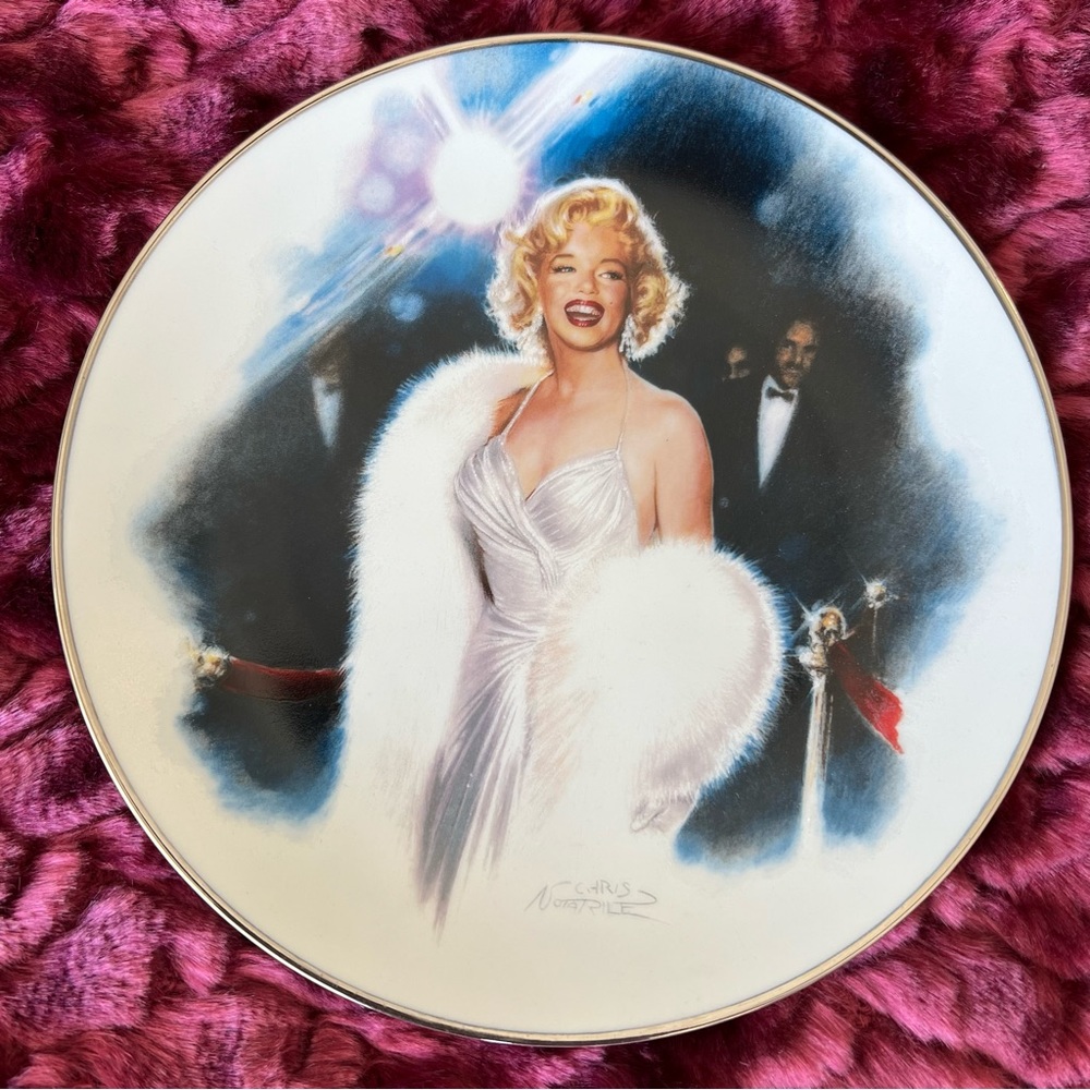 Vintage Delphi Marilyn Monroe ‘Opening Night’ Collectible Plate
